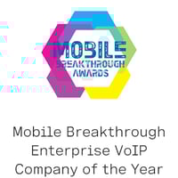 Mobile Breakthrough Enterprise VoIP Company of the YearAward Mobile Breakthrough Enterprise VoIP Company of the YearAward logo