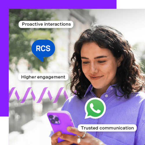 API RCS and WhatsApp Campaign Header Image