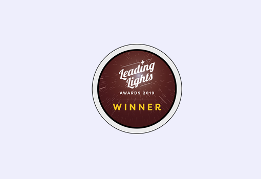 Leading Lights Awards logo Leading Lights Awards 2019 Winner