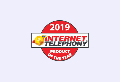 TMC Internet Telephony award logo TMC Internet Telephony 2019 Product of the Year