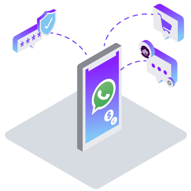 Illustration for whatsapp pricing