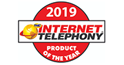 logo du produit de téléphonie par Internet de l'année 2019